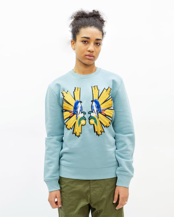 ragyard Sunburst Sweat in Teal