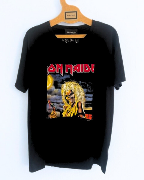 ragyard Vintage IRON MAIDEN Band panel T-shirt