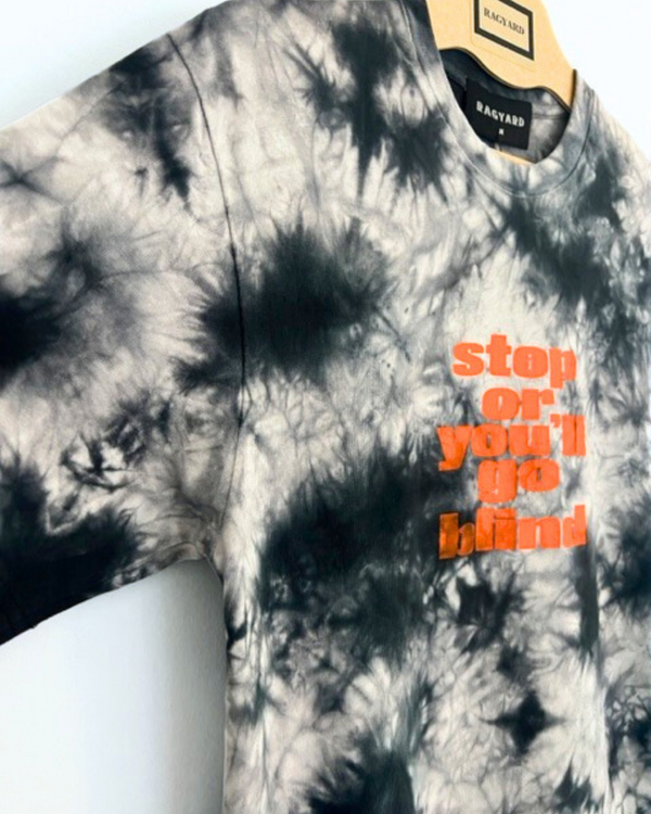 Ragyard Vintage SLOGAN Tie-dye Skate T-shirt