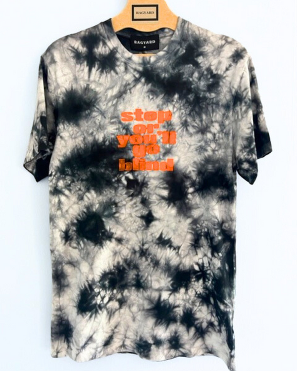ragyard Vintage SLOGAN Tie-dye Skate T-shirt