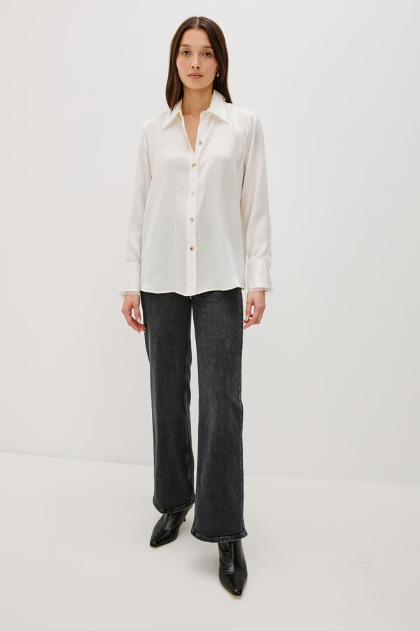 Rails Abbey Shirt Ivory