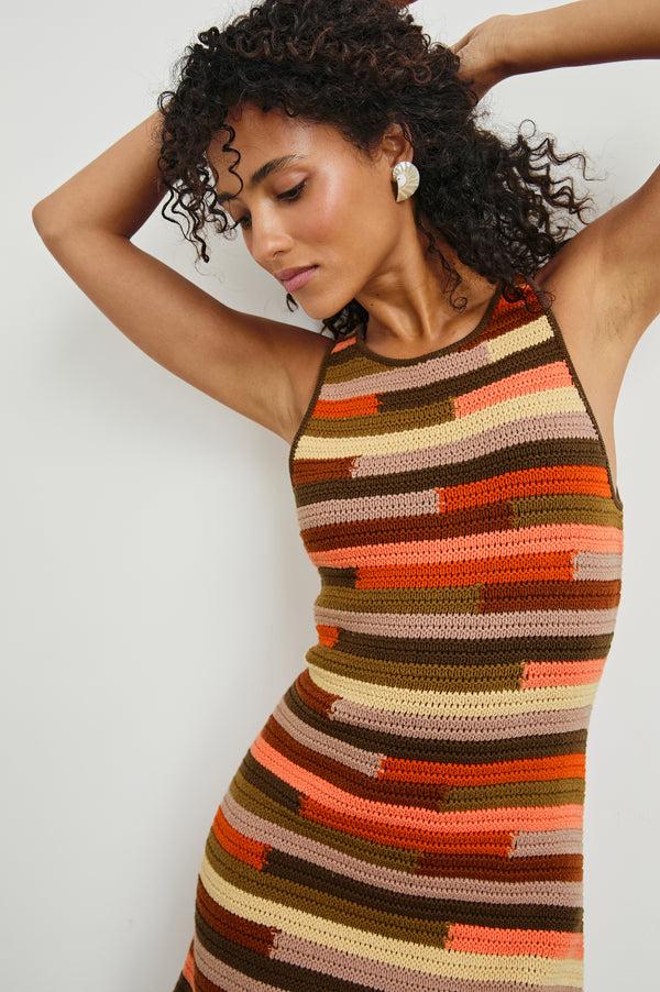 Rails Akaya Dress Tropic Stripe