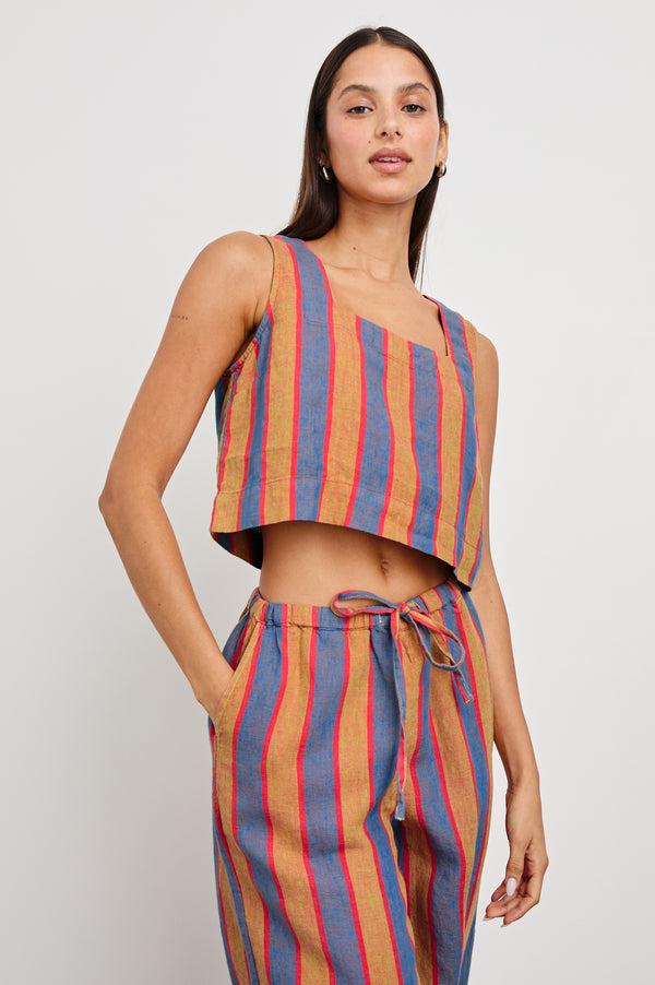 Rails Akira Top Rio Stripe