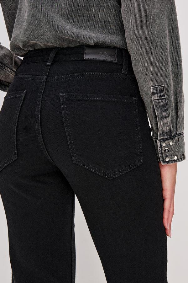 Rails Alamitos Flared Trouser Blackout