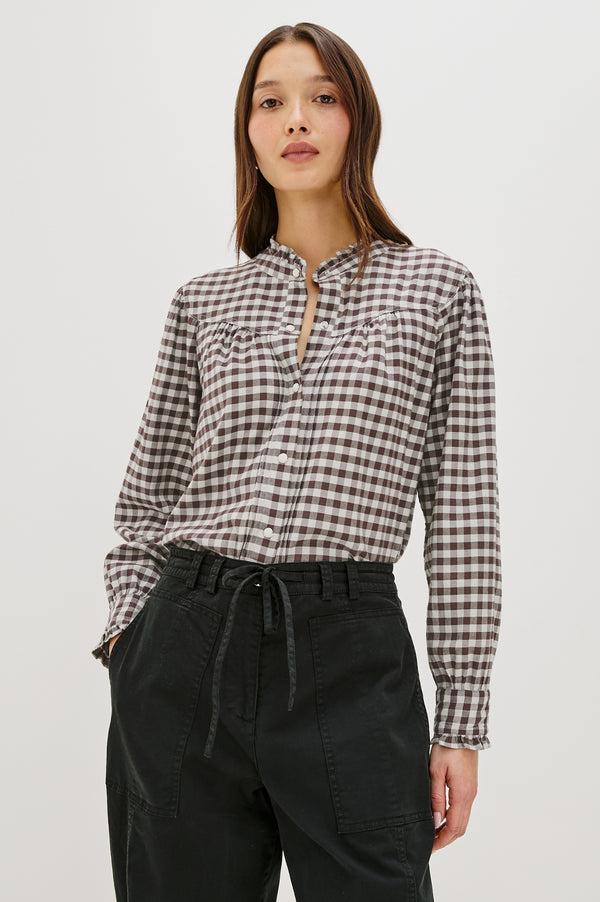 Rails Alanna Shirt Chocolate Chip