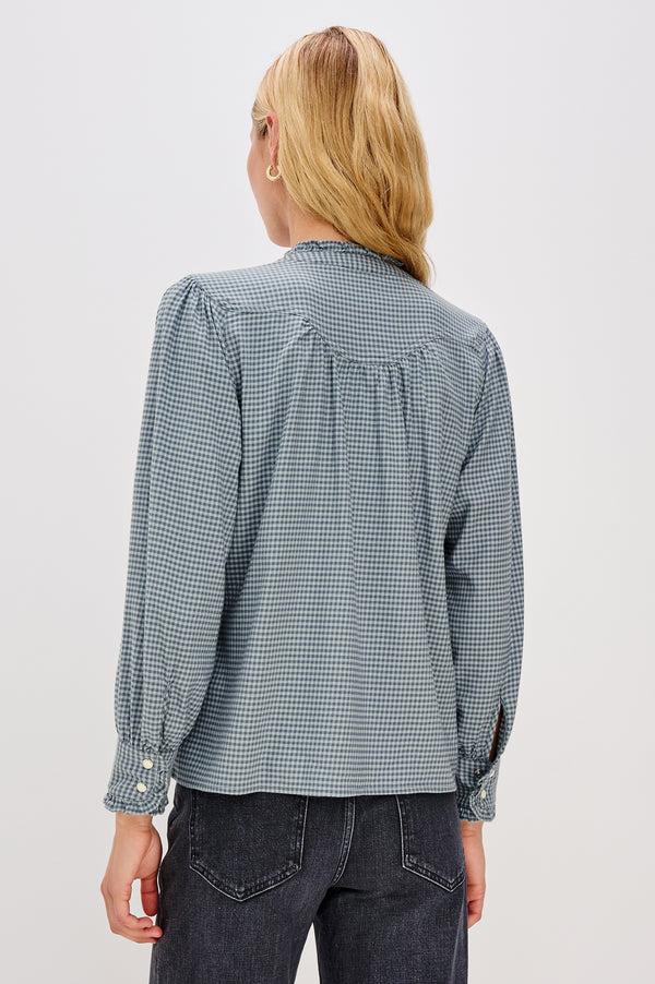 Rails Alanna Shirt Stone Blue Check