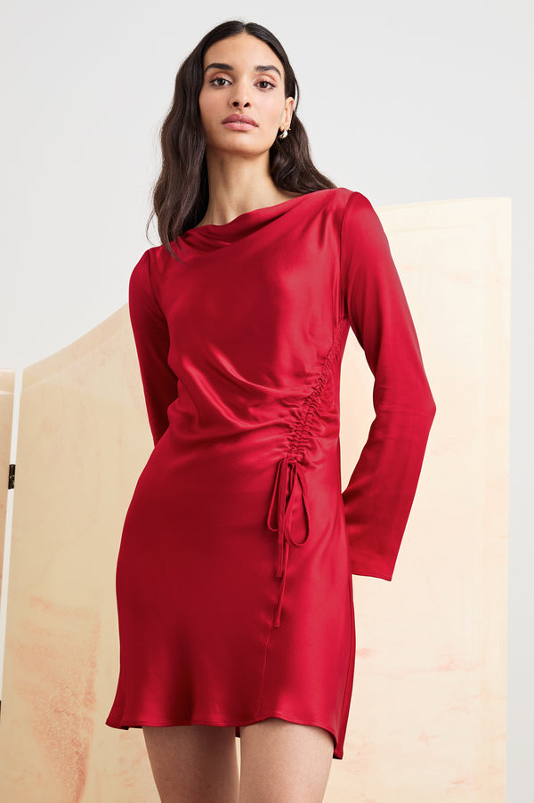 rails Alessandra dress Scarlet
