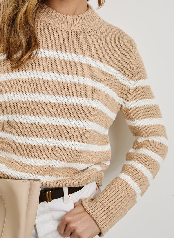 rails Alise sweater Ivory Birch Stripe