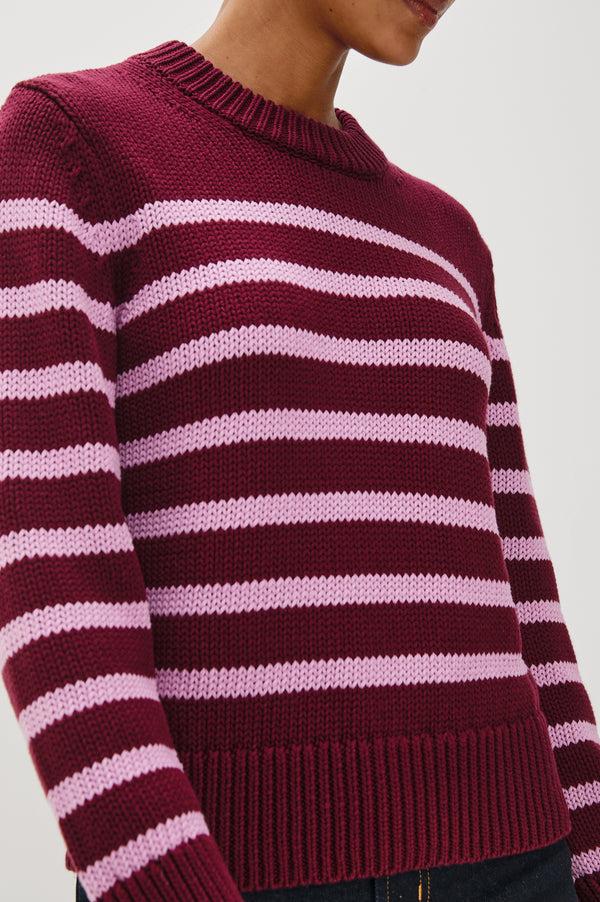 rails Alise sweater Mulberry Stripe