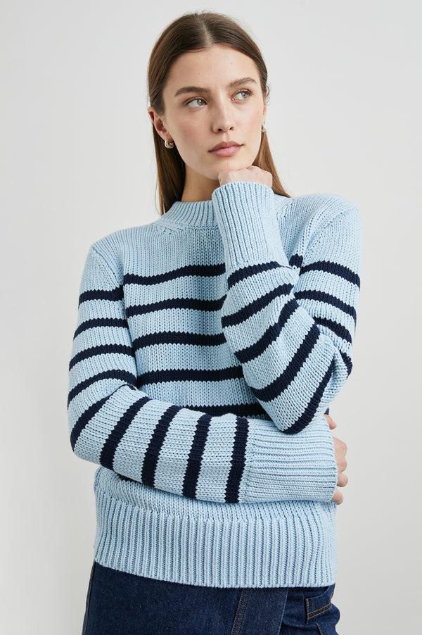 Rails Alise Sweater Sky Navy Stripe