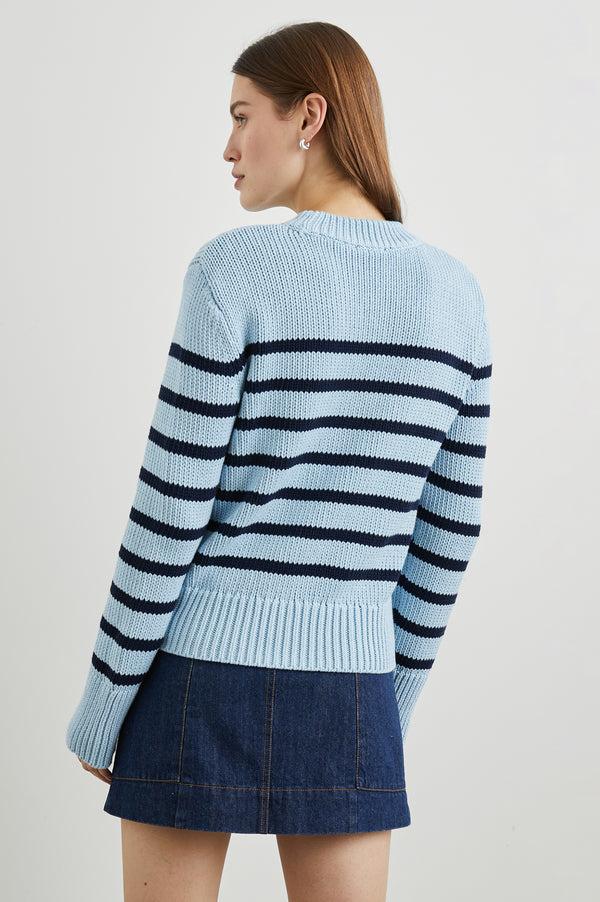 Rails Alise Sweater Sky Navy Stripe