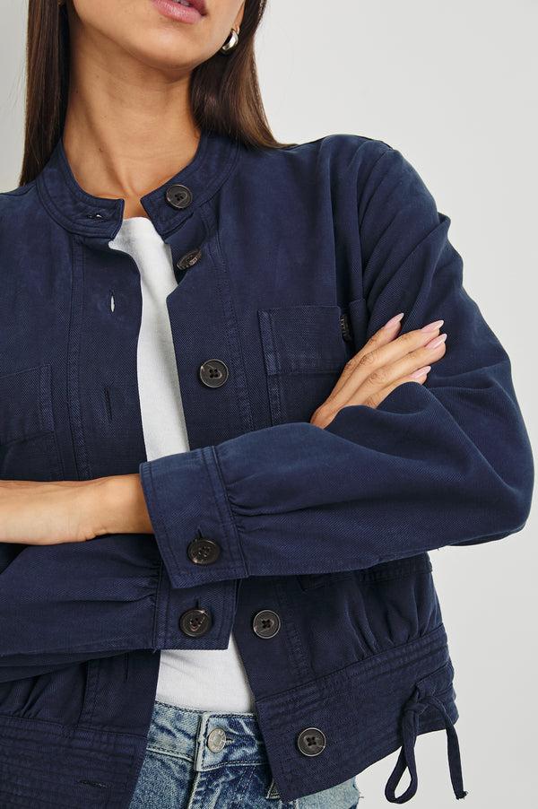 rails Alma jacket Navy