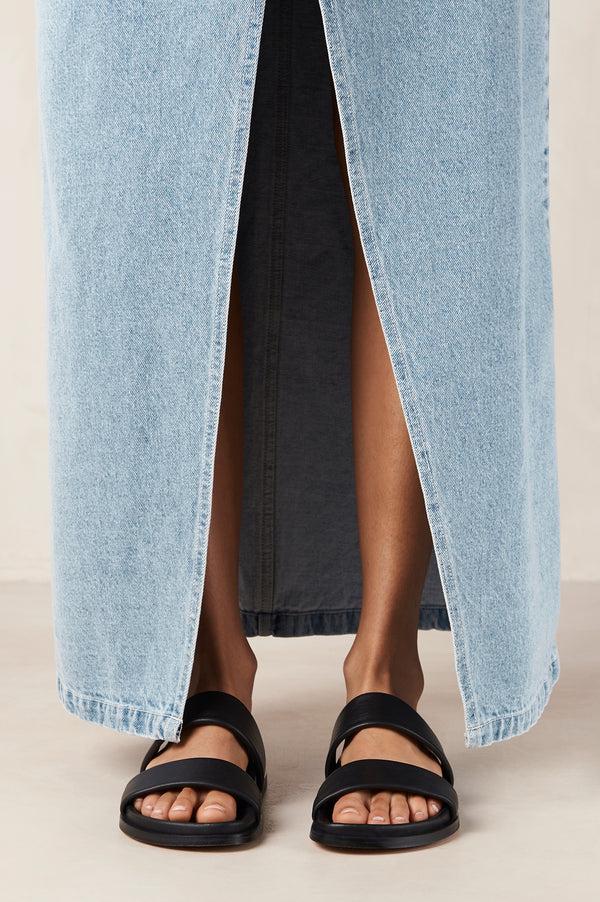 Rails Alohas Calypso Sandal Black Leather