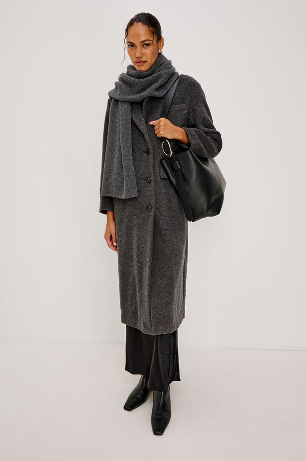 Rails Alps Cashmere Silk Scarf Thunder