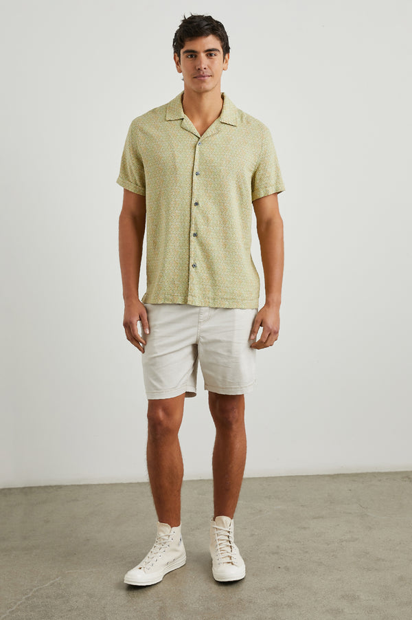 Rails Amalfi Shirt Painted Tile Matcha