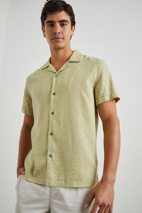 Rails Amalfi Shirt Painted Tile Matcha
