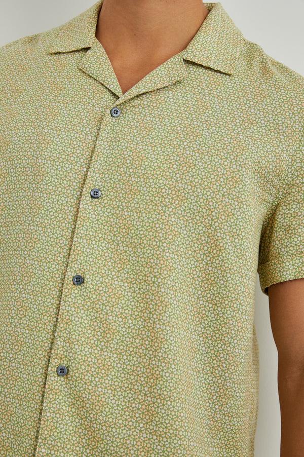 rails Amalfi shirt Painted Tile Matcha