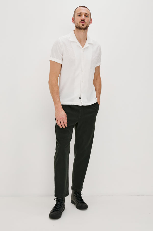 Rails Amalfi Shirt White Seersucker