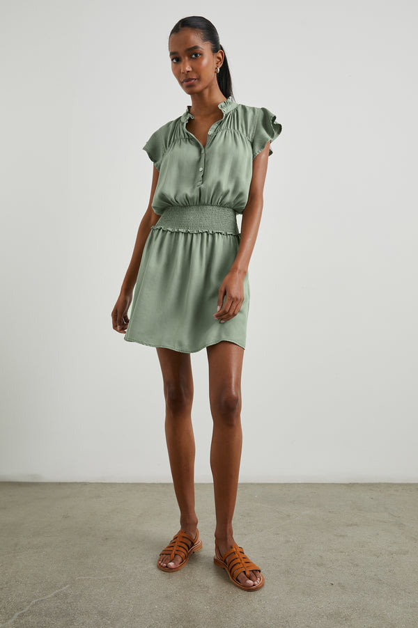 Rails Amina Dress Sage Denim