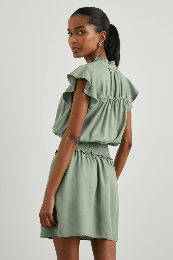 Rails Amina Dress Sage Denim