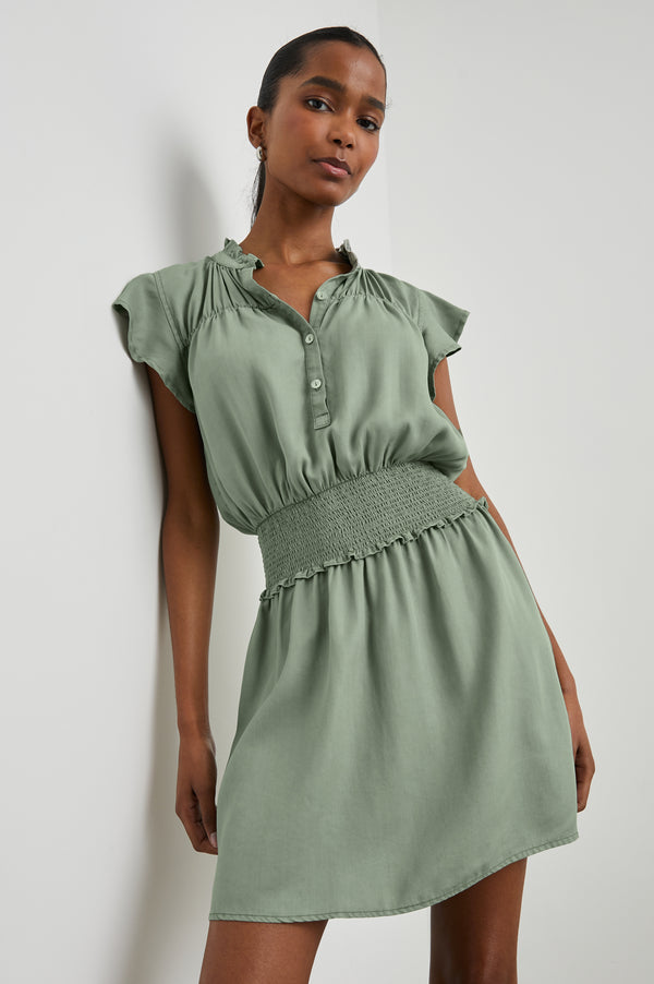 rails Amina dress Sage Denim