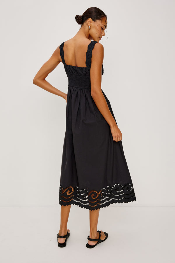 Rails Anadia Dress Black Embroidery