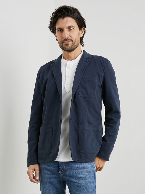 Rails Andre Blazer Rugged Navy Twill