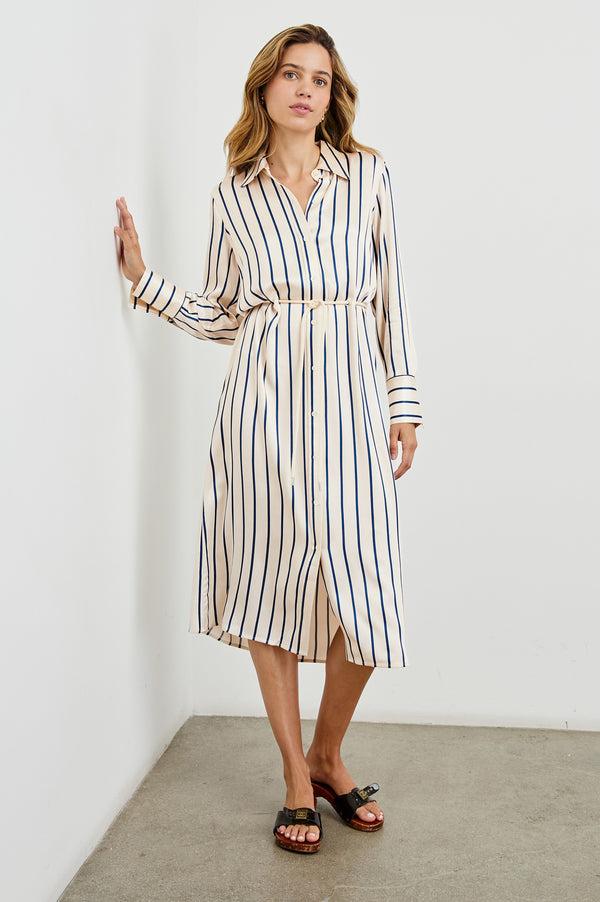 Rails Anina Dress Ceramic Navy Stripe