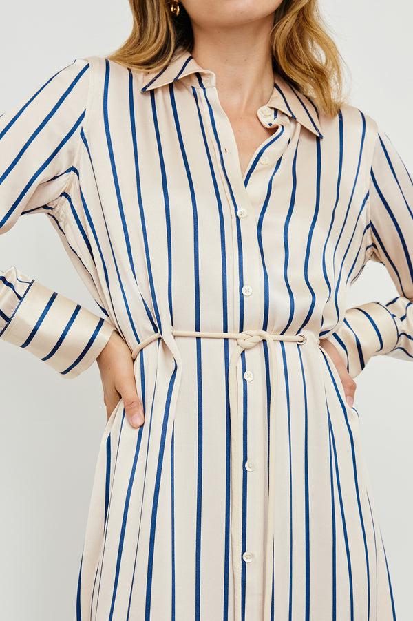 rails Anina dress Ceramic Navy Stripe