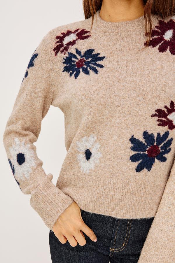 rails Anise sweater Oat Daisies