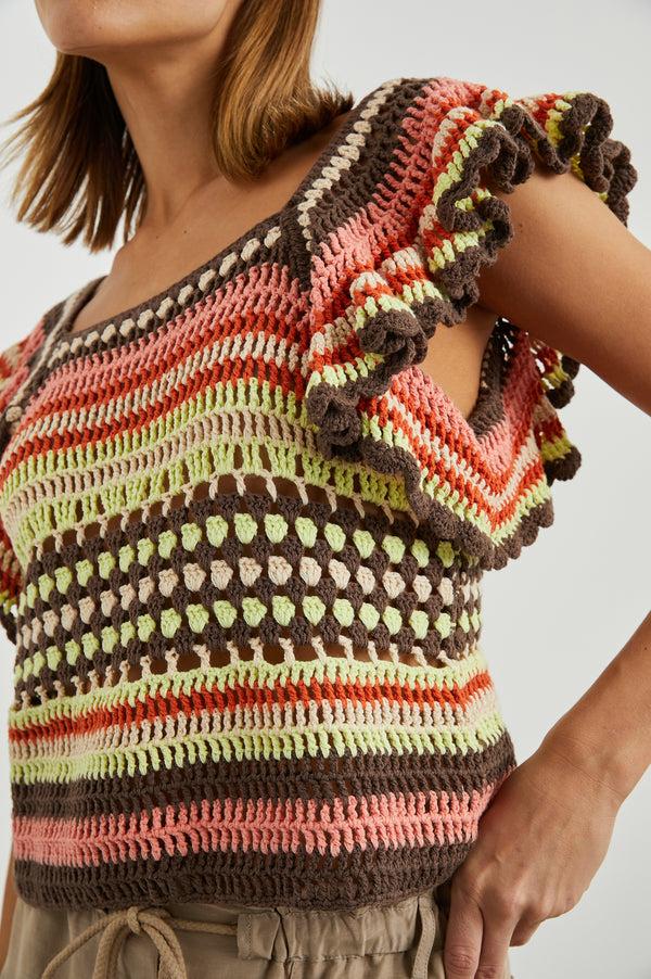 rails Anna top Tropical Crochet