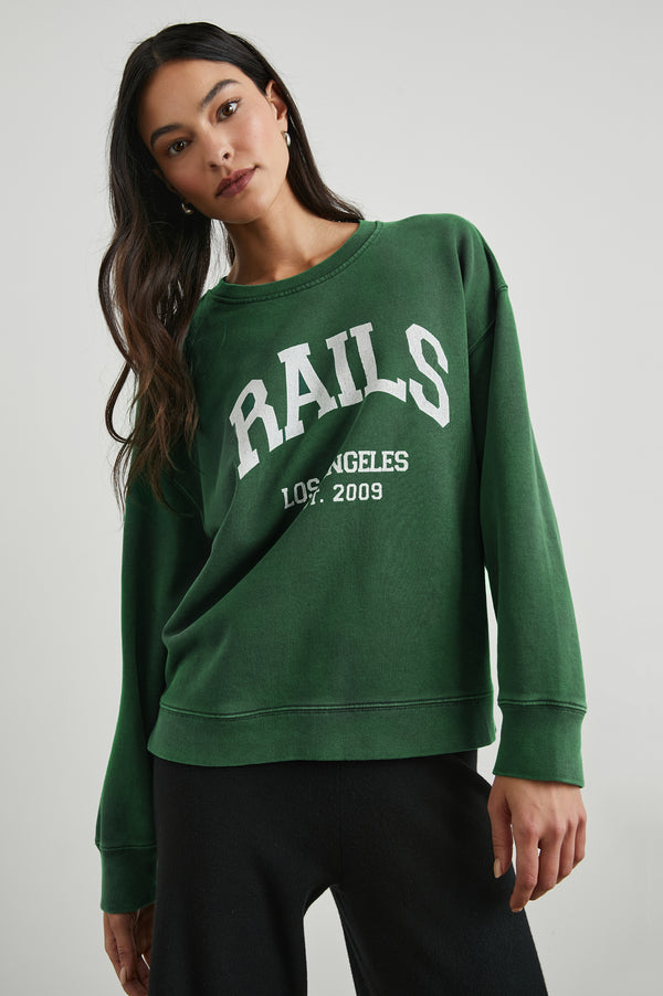 Rails Anniversary Sweatshirt Forest