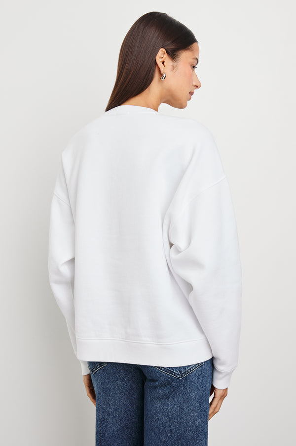 Rails Anniversary Sweatshirt Ivory Navy