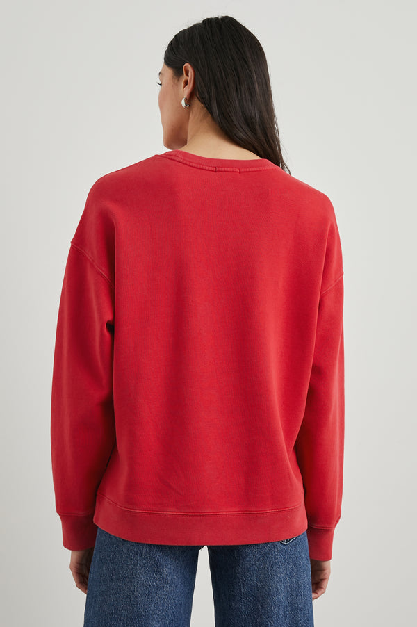Rails Anniversary Sweatshirt Washed Red