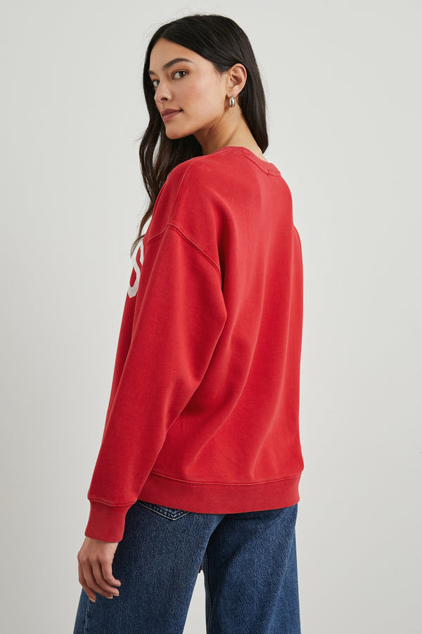 Rails Anniversary Sweatshirt Washed Red