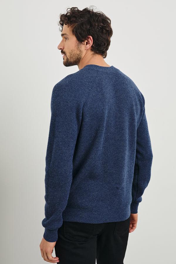 rails Ansel sweater Blue Melange