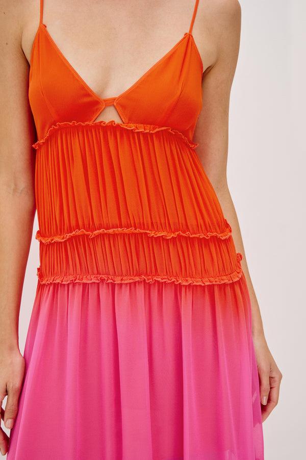 rails Antonella dress Violet Dip Dye