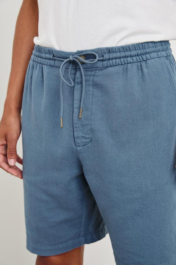 rails Archer 8.5" short Washed Blue