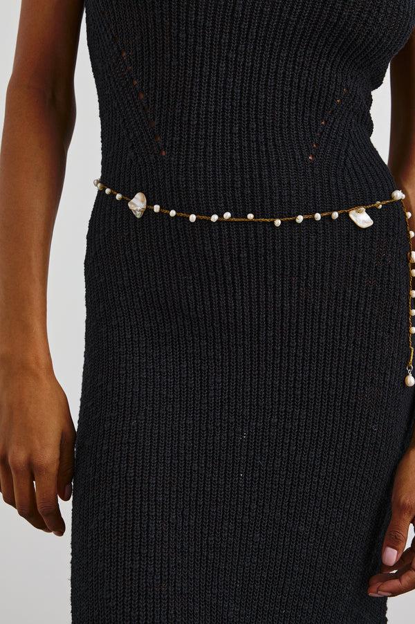 rails Ariel belt Fern Natural Shell