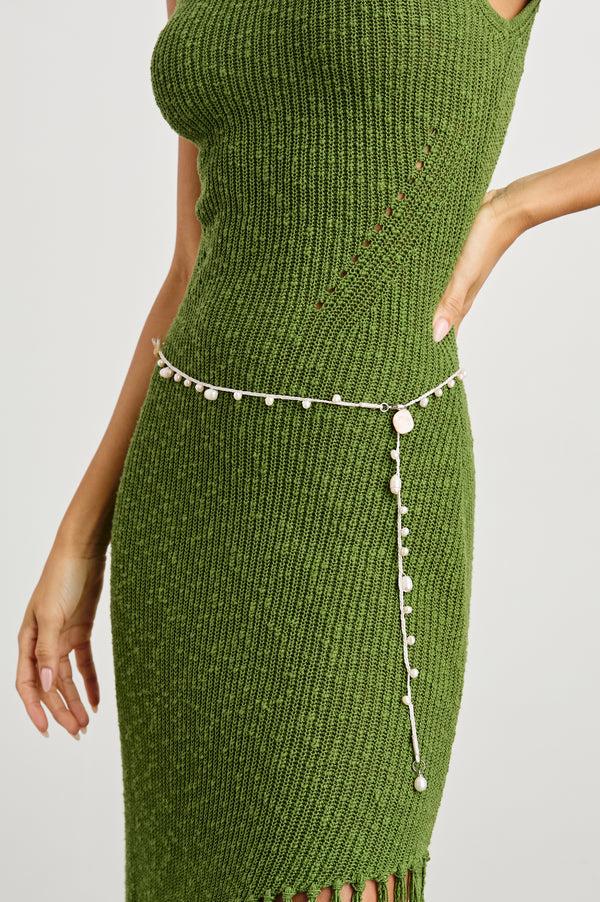 Rails Ariel Belt Ivory Natural Shell