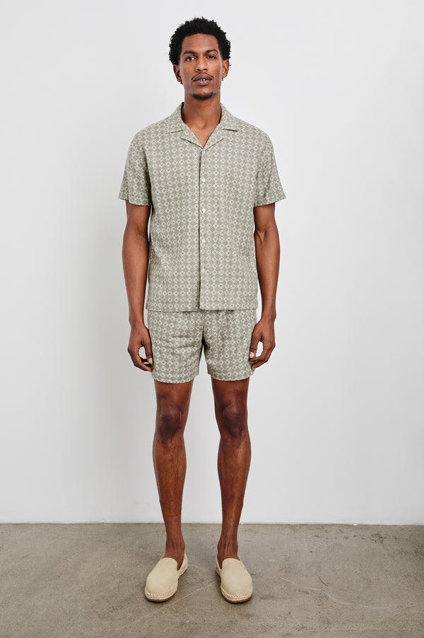 Rails Atlas Shirt Diamond Oat Olive