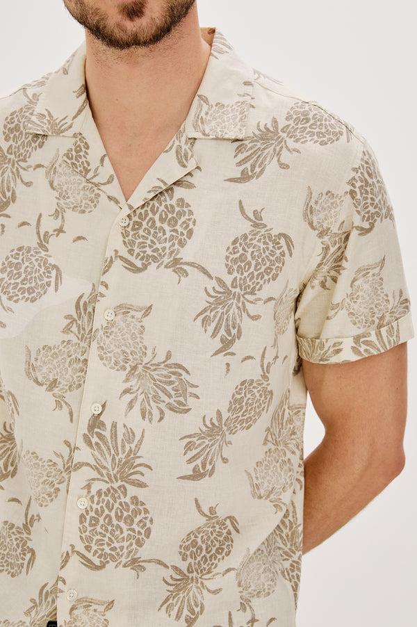 Rails Atlas Shirt Pineapple Block Ecru