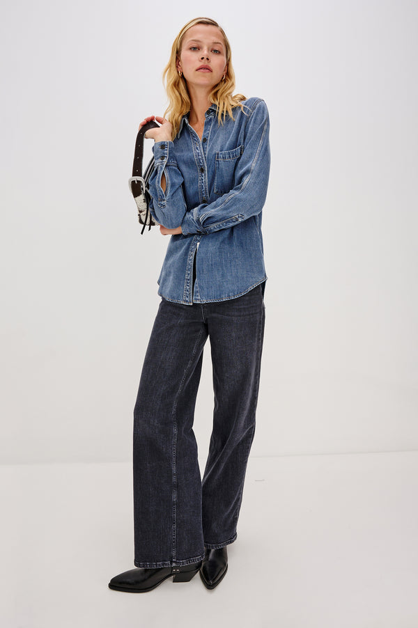 Rails Atticus Shirt Antique Blue