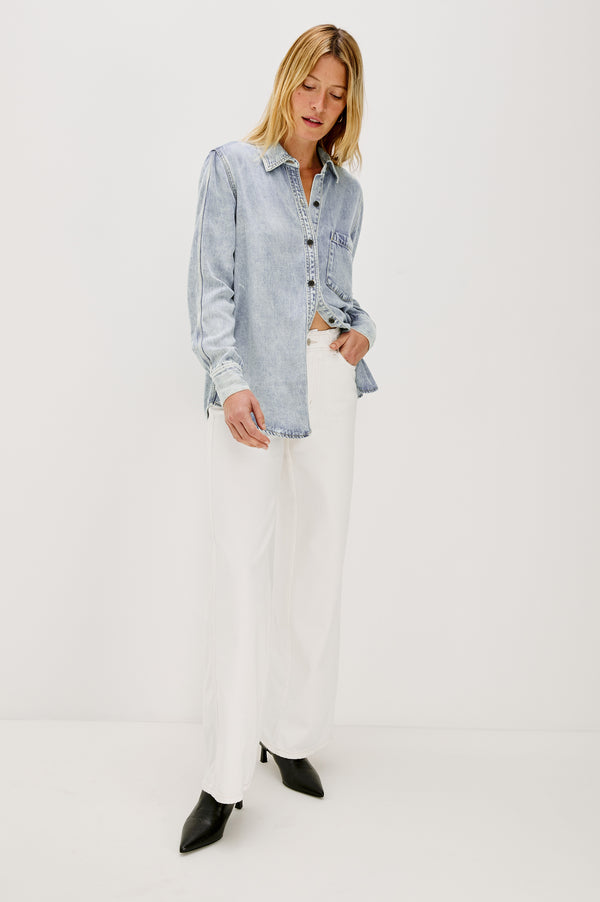 Rails Atticus Shirt Bleached Indigo