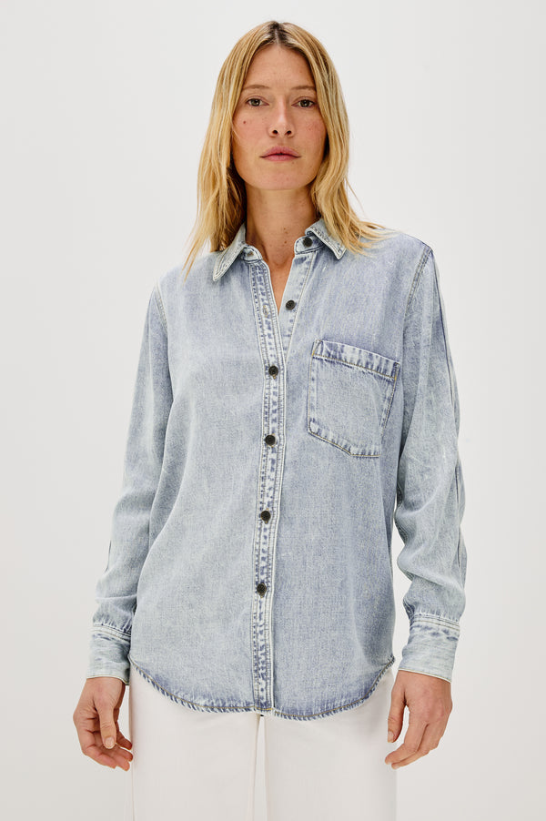 Rails Atticus Shirt Bleached Indigo