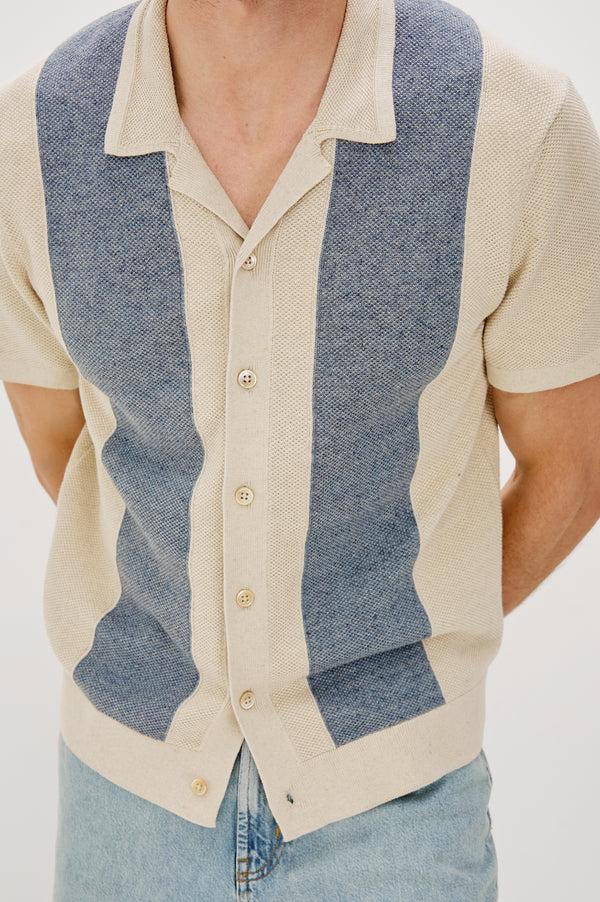rails Atwood shirt Ecru Chambray