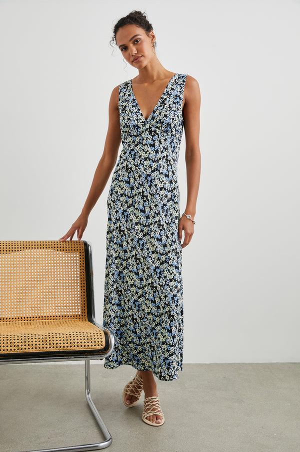 Rails Audrina Dress Midnight Meadow Floral