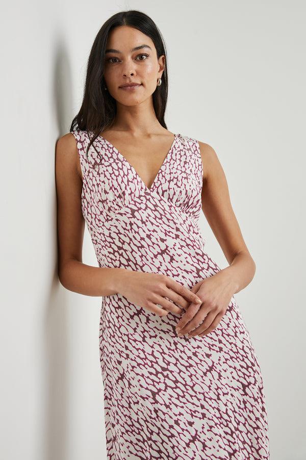 rails Audrina dress Pink Static Leopard