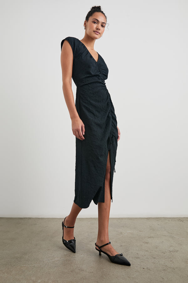 Rails Auren Dress Black Jacquard