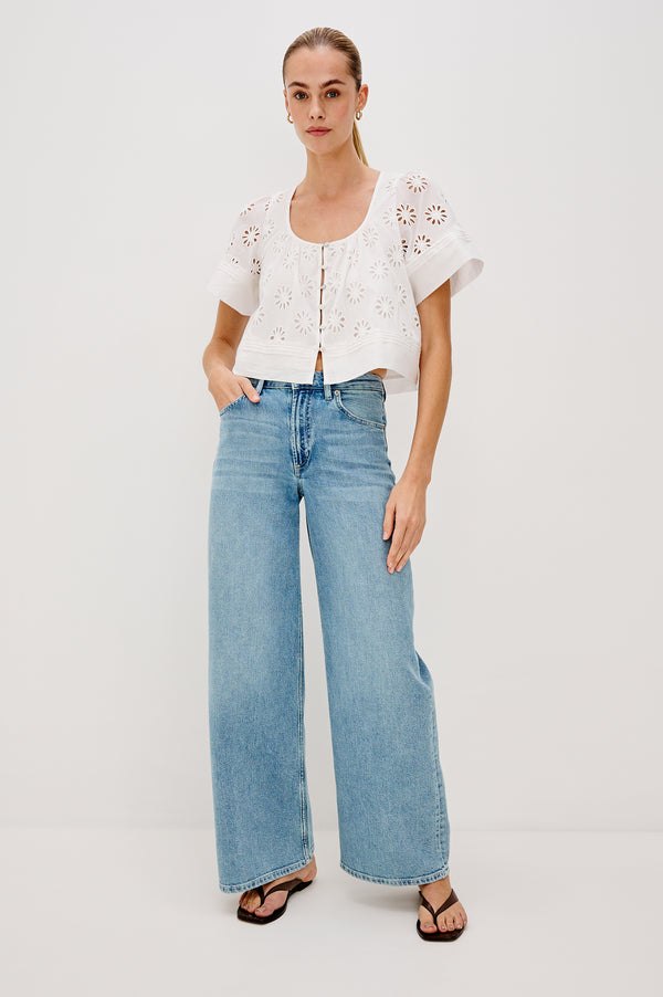 Rails Bambina Top White